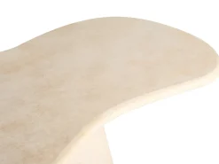 Outlet Beliani Tavolo da pranzo da giardino SPOLETO 200 cm 110 cm Beige