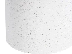 Clearance Beliani Tavolo da pranzo da giardino SIRMIONE 200 cm 110 cm Effetto terrazzo Terrazzo Bianco