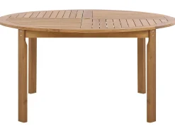 Online Beliani TOLVE 150 cm 150 cm Legno d'acacia Marrone