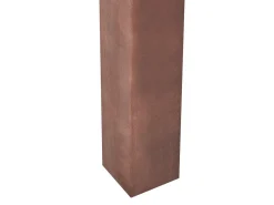 Beliani TUSCANIA 180 cm 100 cm Legno d'eucalipto scuro Marrone