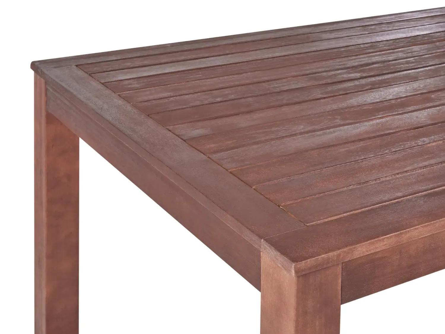 Beliani TUSCANIA 180 cm 100 cm Legno d'eucalipto scuro Marrone