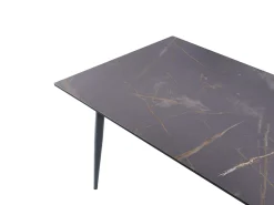 Sale Beliani Tavolo da pranzo da giardino TOLENTINO 180 cm 90 cm Effetto marmo Marmo Grigio