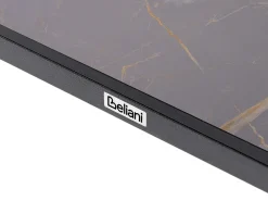 Sale Beliani Tavolo da pranzo da giardino TOLENTINO 180 cm 90 cm Effetto marmo Marmo Grigio
