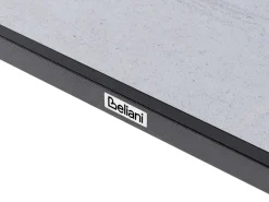 Clearance Beliani Tavolo da pranzo da giardino TOLENTINO 180 cm 90 cm Effetto pietra Effetto travertino Beige Grigio