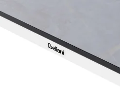 Online Beliani Tavolo da pranzo da giardino TOLENTINO 180 cm 90 cm Effetto pietra Grigio chiaro Bianco Grigio