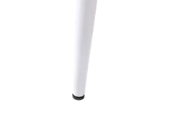 New Beliani Tavolo da pranzo da giardino TOLENTINO 180 cm 90 cm Effetto marmo Marmo Grigio Bianco Grigio