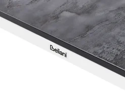 Outlet Beliani Tavolo da pranzo da giardino TOLENTINO 180 cm 90 cm Effetto pietra Grigio Bianco Grigio
