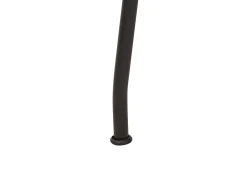 Beliani Tavolo da pranzo da giardino VARENNA 106 cm 103 cm Legno d'acacia Marrone Marrone Nero