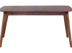 Discount Beliani Tavolo da pranzo estensibile MADOX Noce scuro 90 cm Marrone
