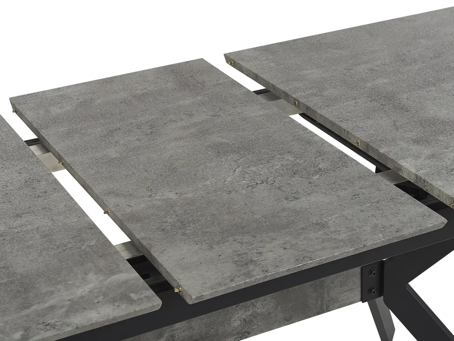 Tavolo da pranzo estensibile BENSON Grigio chiaro 140/180 cm 80 cm