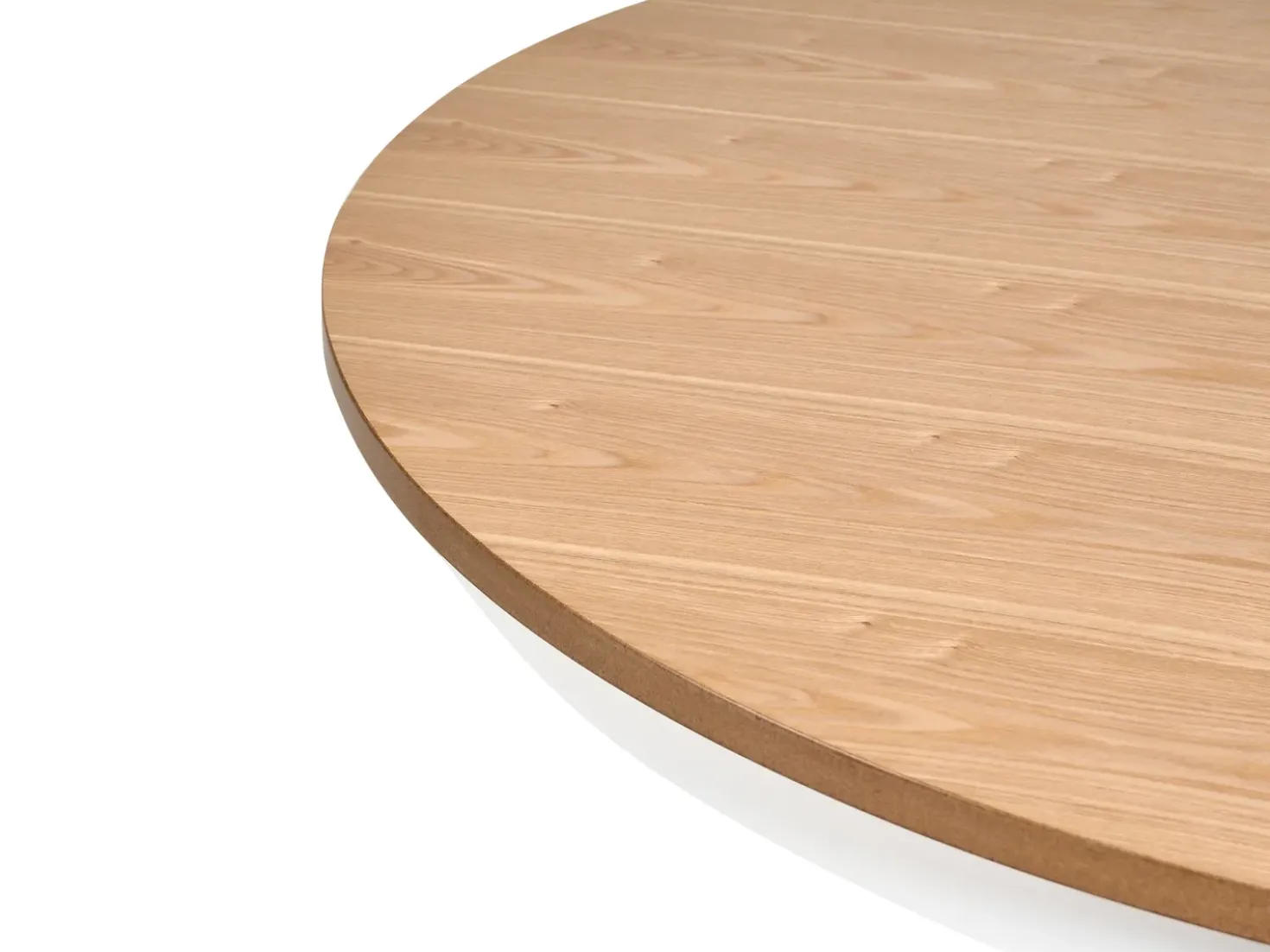 Tavolo da pranzo estensibile AKRON Frassino chiaro 106/150 cm 106 cm Legno