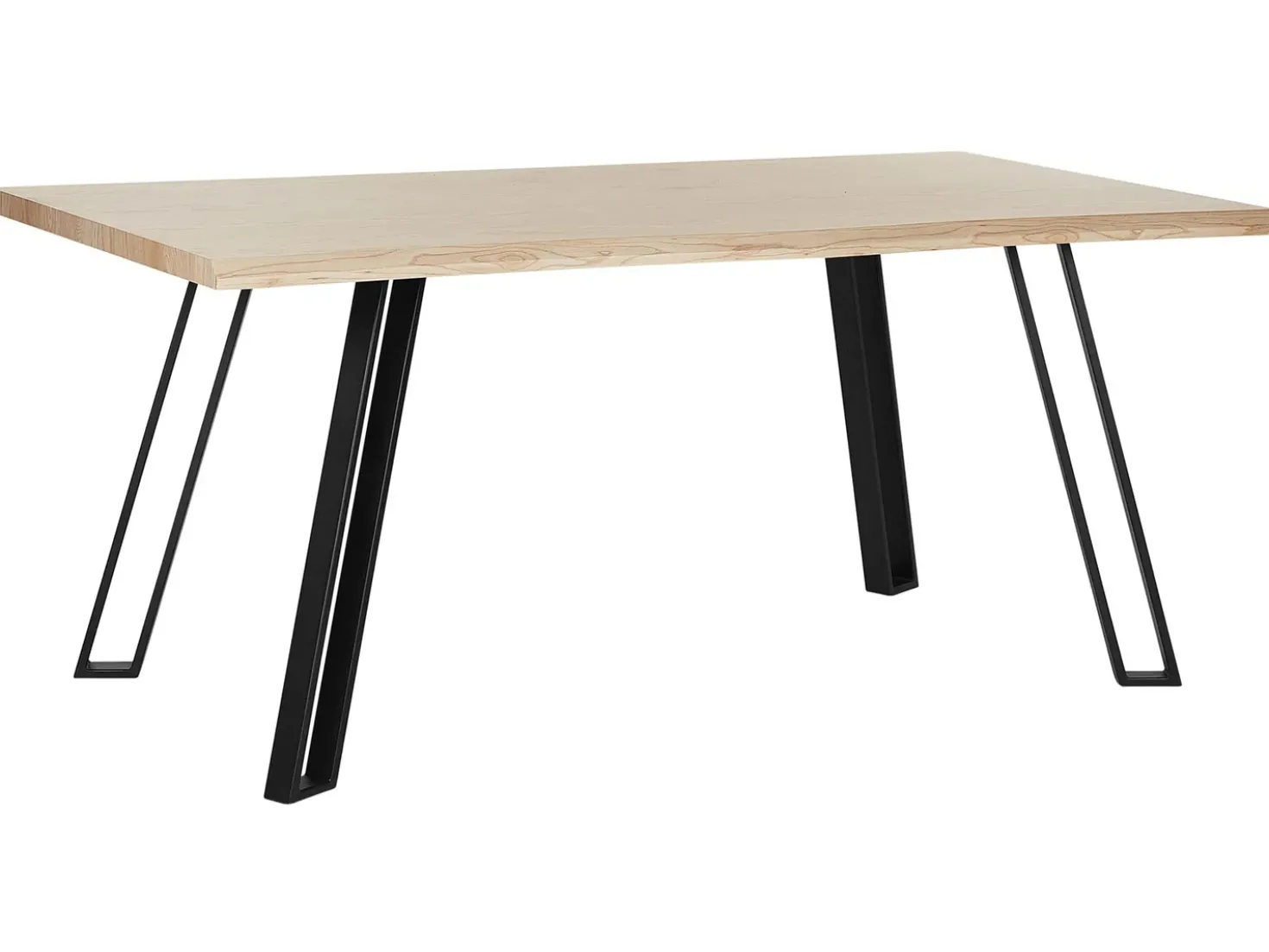 Tavolo da pranzo GRAHAM Marrone chiaro 180 cm 90 cm