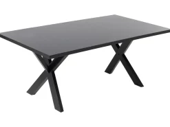 Hot Beliani Tavolo da pranzo LISALA 180 cm 100 cm Nero