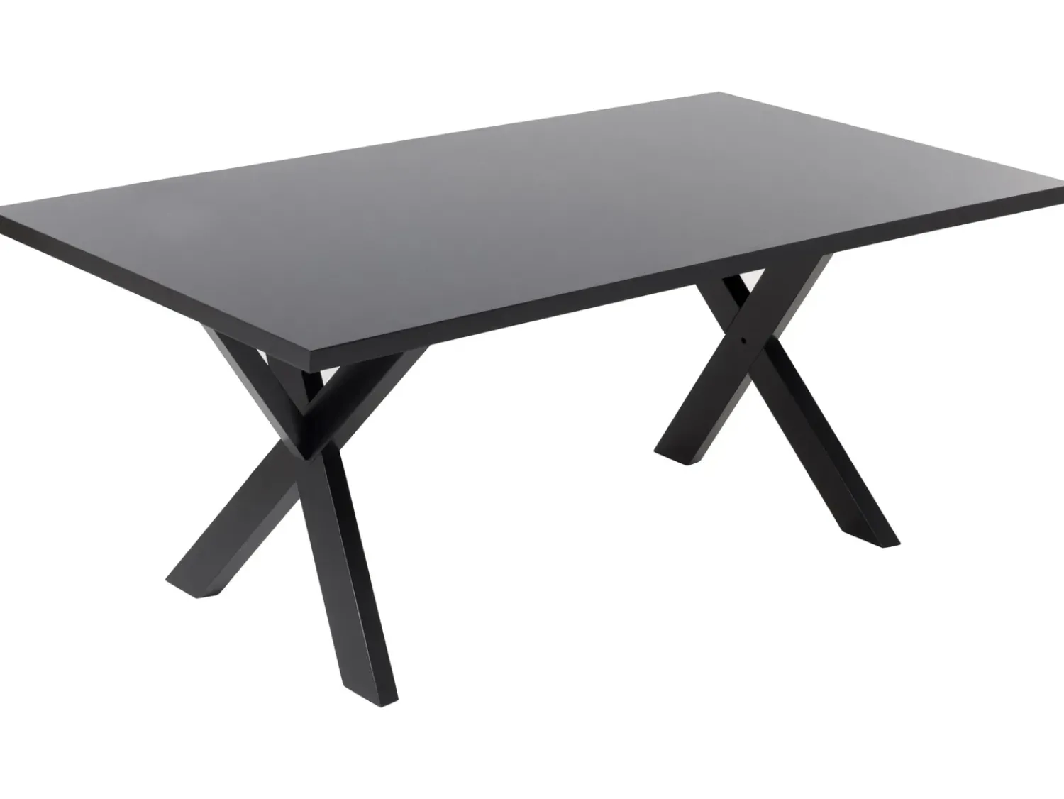 Hot Beliani Tavolo da pranzo LISALA 180 cm 100 cm Nero