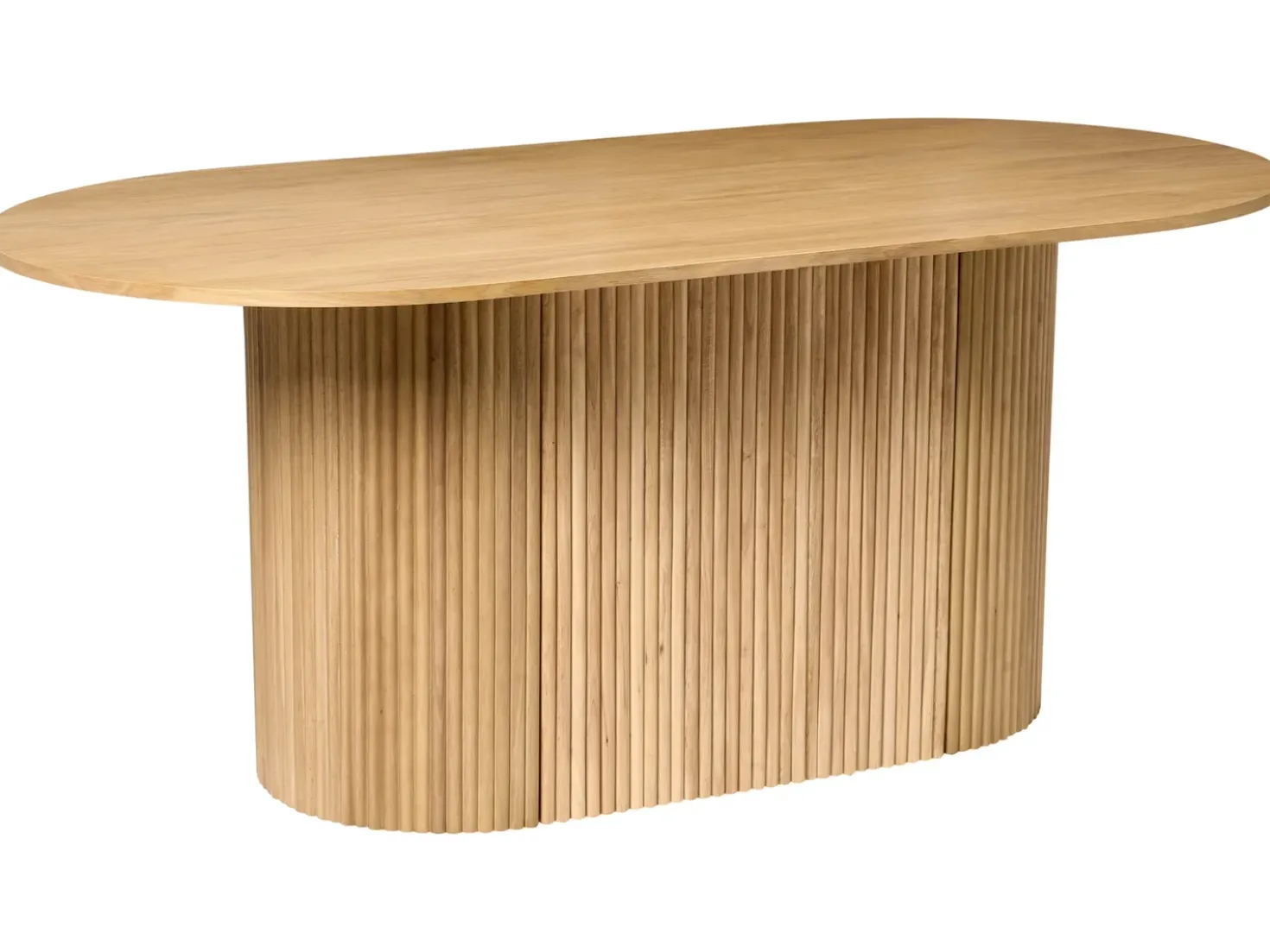 Tavolo da pranzo LUNNIN Rovere chiaro 90 cm 180 cm