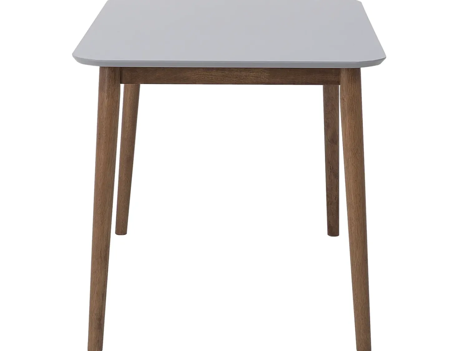 Online Beliani Tavolo da pranzo MODESTO Grigio 120 cm 80 cm Legno Marrone Grigio