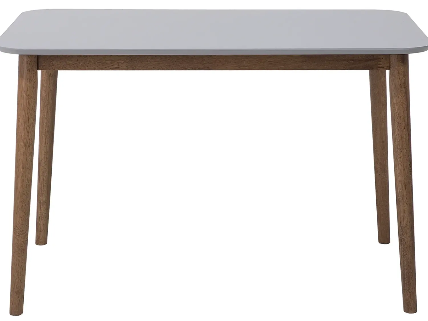 Online Beliani Tavolo da pranzo MODESTO Grigio 120 cm 80 cm Legno Marrone Grigio