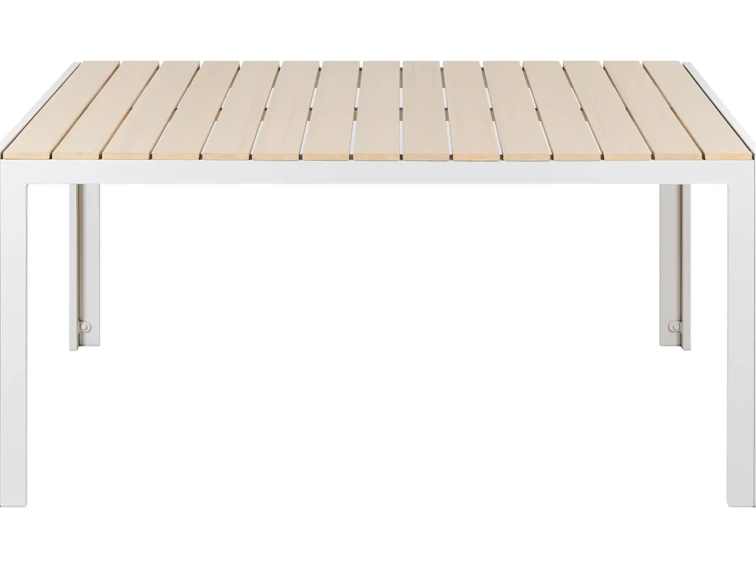 New Beliani COMO 150 cm 90 cm Beige Bianco Beige