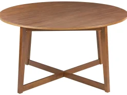 Tavolo da pranzo WAIPORI Rovere scuro 140 cm 140 cm