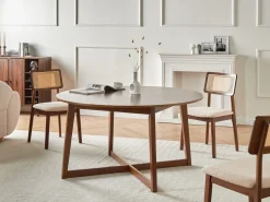 Tavolo da pranzo WAIPORI Rovere scuro 140 cm 140 cm