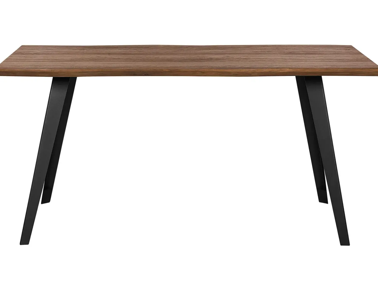 Tavolo da pranzo WITNEY Marrone scuro 160 cm 90 cm