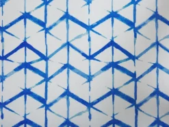 Beliani Teli da sdraio ANZIO/AVELLINO 113 x 44 cm Blu Bianco Blu
