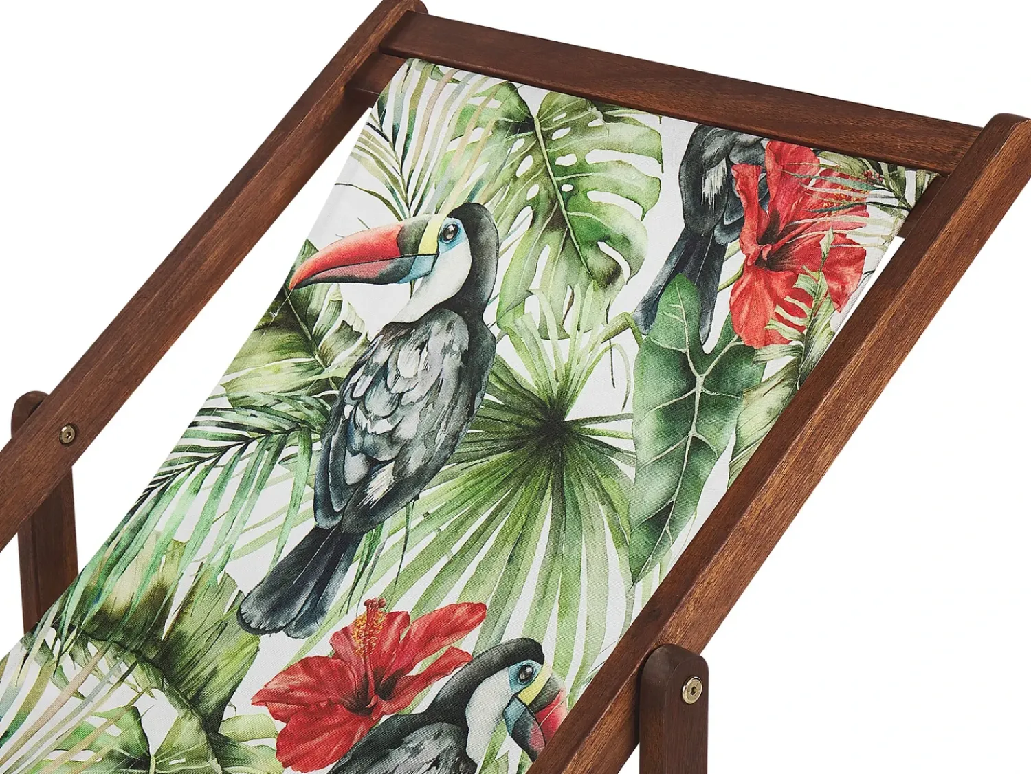 Hot Beliani Teli da sdraio ANZIO/AVELLINO 113 x 44 cm Multicolore Bianco Rosso Verde Multicolore