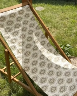 Online Beliani Teli da sdraio ANZIO/AVELLINO 113 x 44 cm sabbia Beige