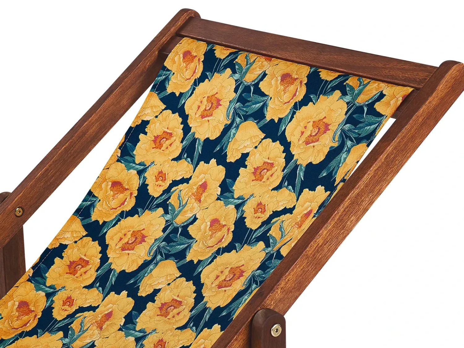 Discount Beliani Teli da sdraio ANZIO/AVELLINO 113 x 44 cm Multicolore Giallo Blu Verde