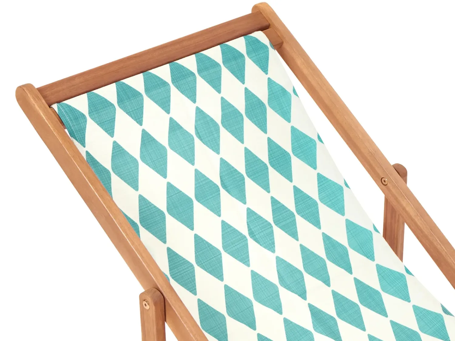 Discount Beliani Teli da sdraio ANZIO/AVELLINO 113 x 44 cm Turchese Blu