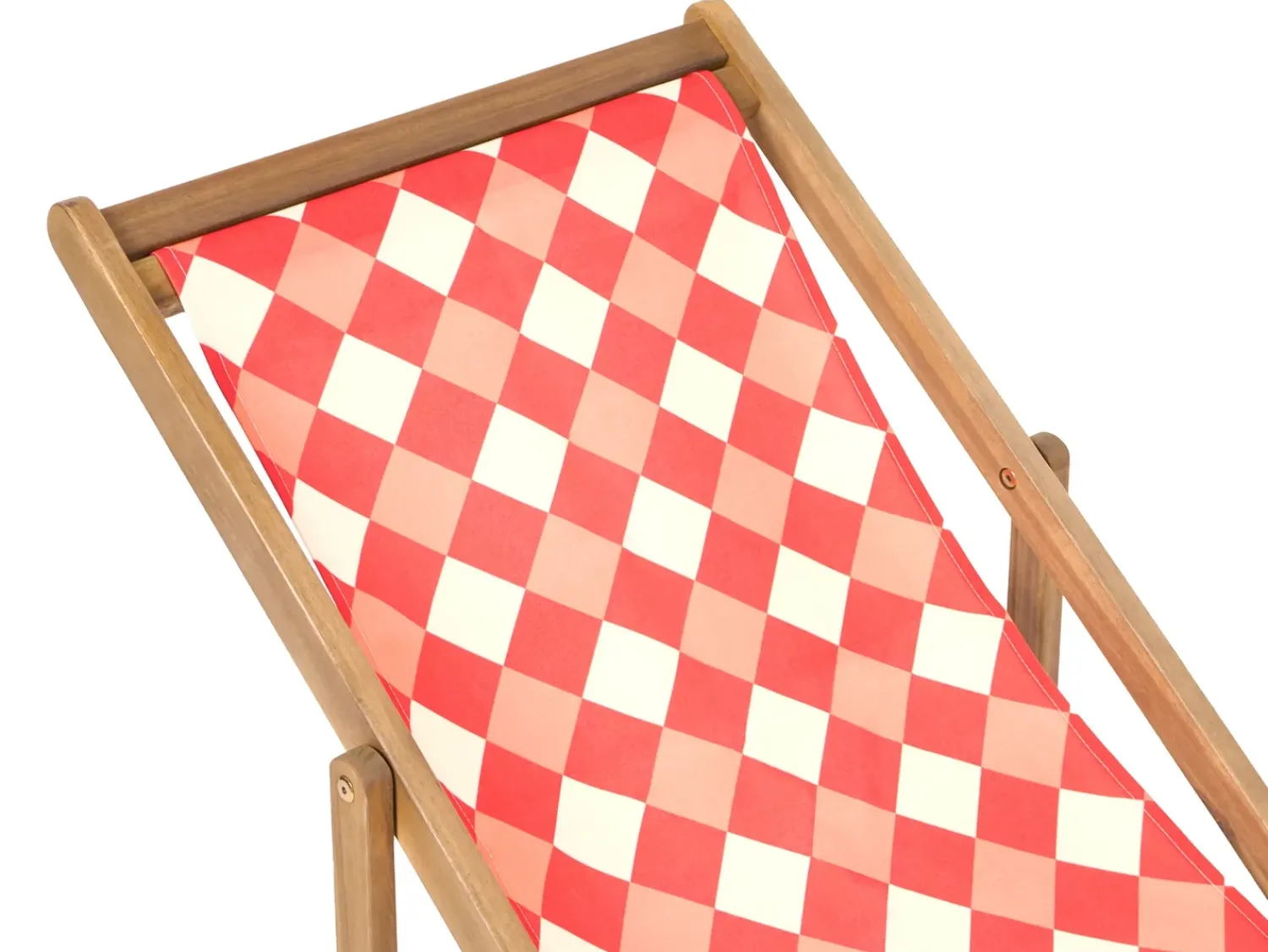 Online Beliani Teli da sdraio ANZIO/AVELLINO 113 x 44 cm Rosso