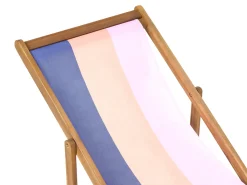 Outlet Beliani Teli da sdraio ANZIO/AVELLINO 113 x 44 cm Multicolore Arancione Rosa Blu Multicolore