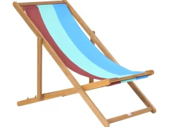 New Beliani Teli da sdraio ANZIO/AVELLINO 113 x 44 cm Multicolore Rosso Blu Multicolore