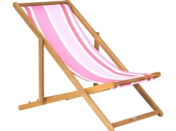 Clearance Beliani Teli da sdraio ANZIO/AVELLINO 113 x 44 cm Rosa