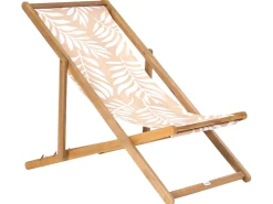 Beliani Teli da sdraio ANZIO/AVELLINO 113 x 44 cm Beige