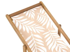 Beliani Teli da sdraio ANZIO/AVELLINO 113 x 44 cm Beige