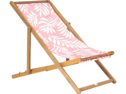 Discount Beliani Teli da sdraio ANZIO/AVELLINO 113 x 44 cm Rosa