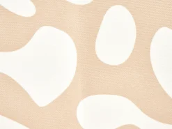 Discount Beliani Teli da sdraio ANZIO/AVELLINO 113 x 44 cm Beige Bianco Beige