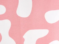 Sale Beliani Teli da sdraio ANZIO/AVELLINO 113 x 44 cm Rosa Bianco Rosa