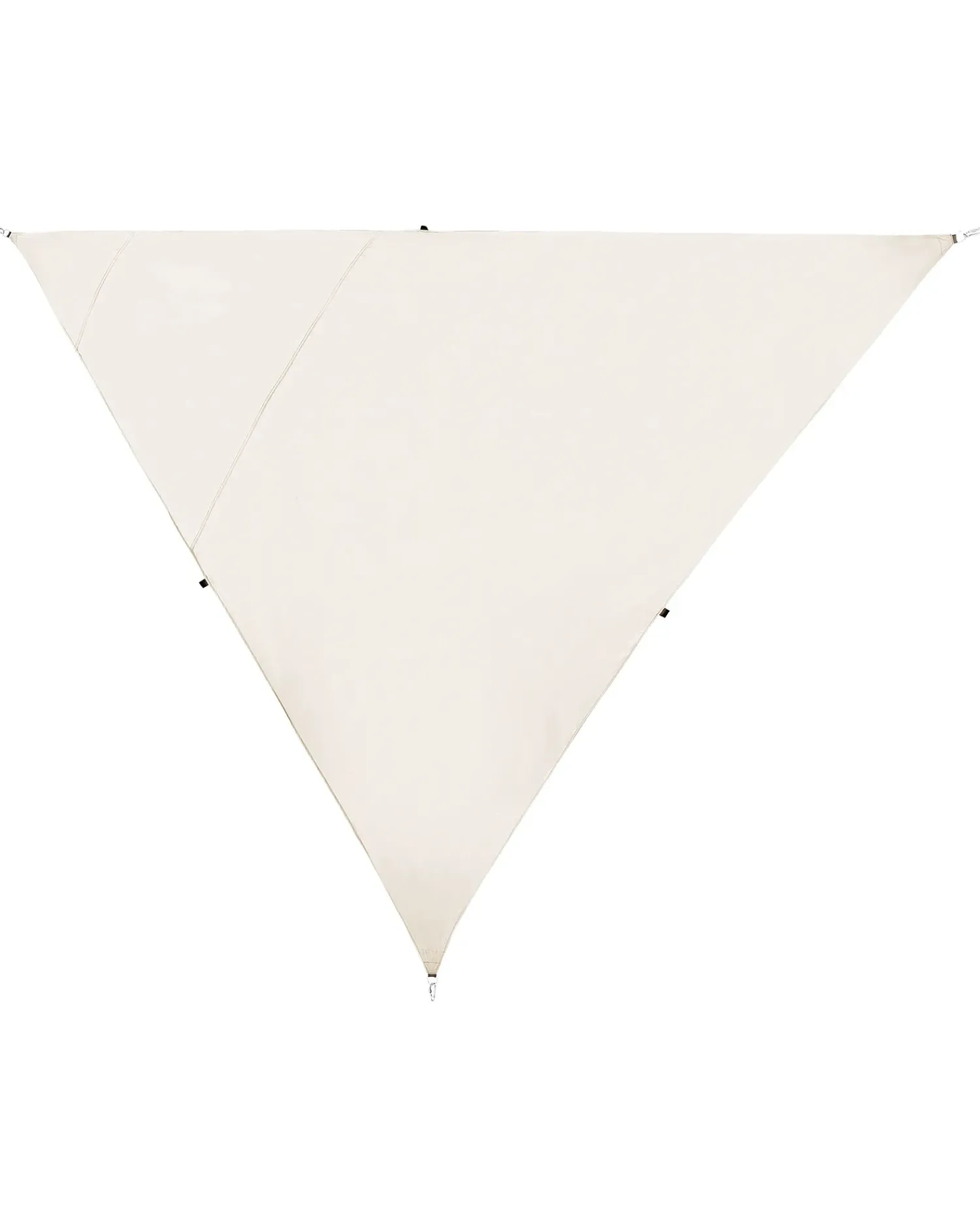Hot Beliani Tenda a vela LUKKA 300 cm 300 cm sporco Bianco