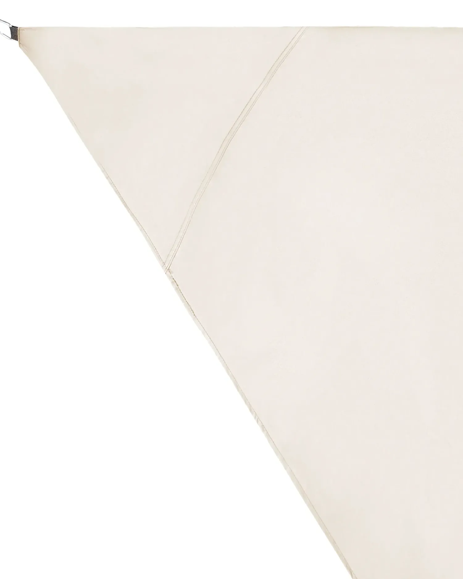 Hot Beliani Tenda a vela LUKKA 300 cm 300 cm sporco Bianco