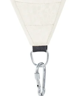 Hot Beliani Tenda a vela LUKKA 300 cm 300 cm sporco Bianco