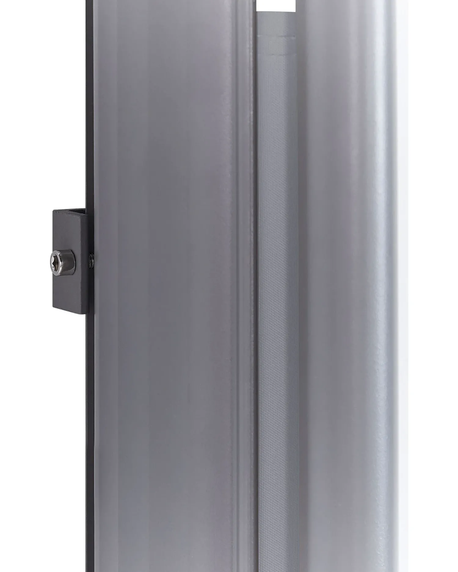 Best Beliani Tendalino laterale DORIO 305 cm 160 cm Grigio chiaro Argento Grigio