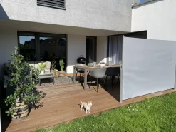 Best Beliani Tendalino laterale DORIO 305 cm 160 cm Grigio chiaro Argento Grigio