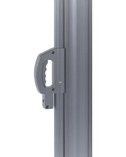 Clearance Beliani Tendalino laterale DORIO 305 cm 160 cm Grigio grafite Argento Grigio