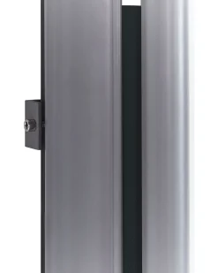 Clearance Beliani Tendalino laterale DORIO 305 cm 160 cm Grigio grafite Argento Grigio