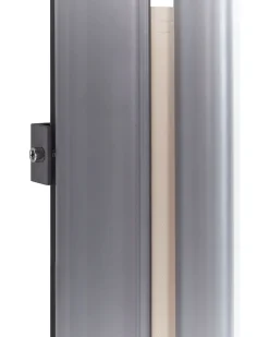 New Beliani Tendalino laterale DORIO 305 cm 160 cm Beige Beige Argento