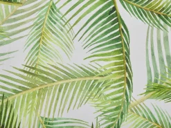 Hot Beliani Tessuto di ricambio per sedie da giardino CINE Verde chiaro Bianco Verde