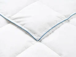 Best Beliani Trapunta Piuma e piumino d'anatra Leggermente caldo CERVINO Bianco
