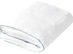 Best Beliani Trapunta Piuma e piumino d'anatra Leggermente caldo CERVINO Bianco